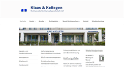 Desktop Screenshot of klaas.de